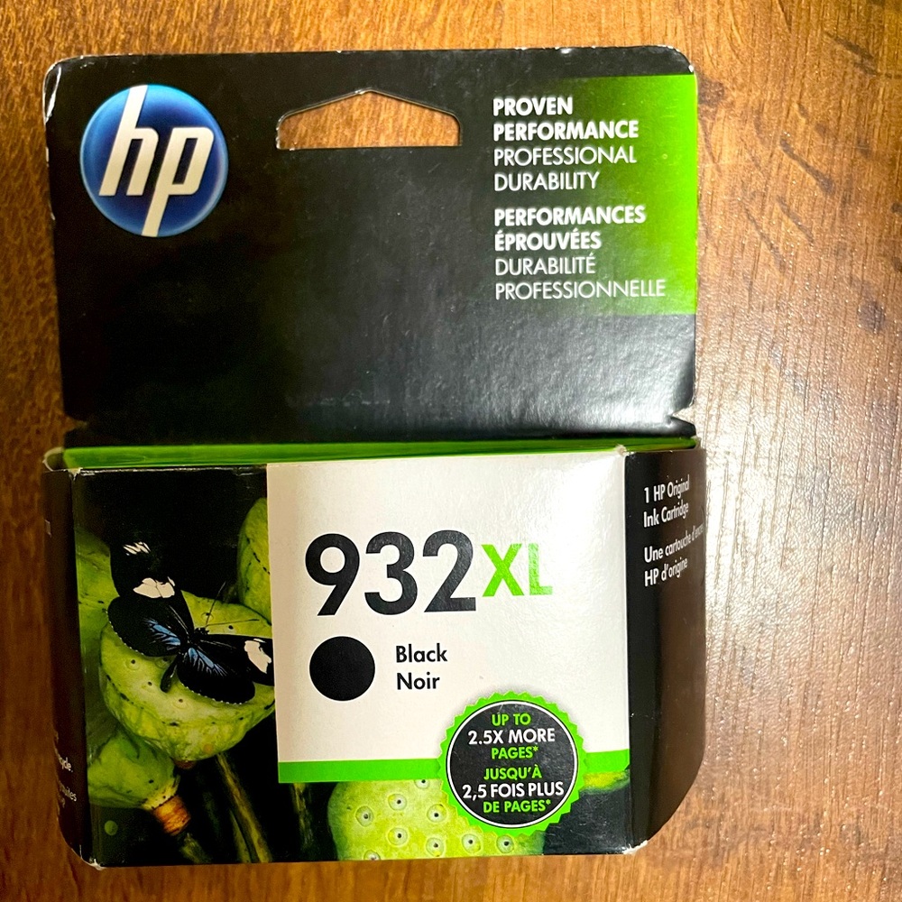 HP 932 xl black noir